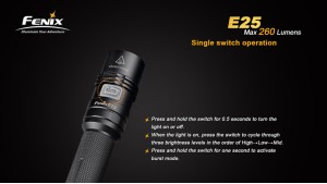 Fenix E25 - XP-E2